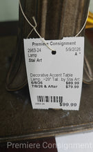 Load image into Gallery viewer, Decorative Accent Table Lamp...by Stai Art

