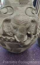 Load image into Gallery viewer, Large Elephant Motif Floor Urn
