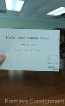 Load image into Gallery viewer, Cedar Lined Armoire
