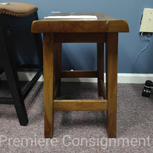 Load image into Gallery viewer, Set of Three "Saddle" Stools
