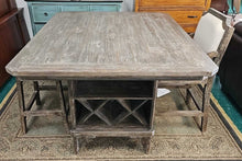 Load image into Gallery viewer, Rustic Hi-Top Table w/ Six Seats
