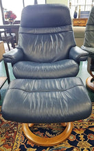 Load image into Gallery viewer, Large Stressless Chair w/ Ottoman...by Ekornes
