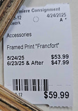 Load image into Gallery viewer, Framed Print &quot;Francfort&quot;
