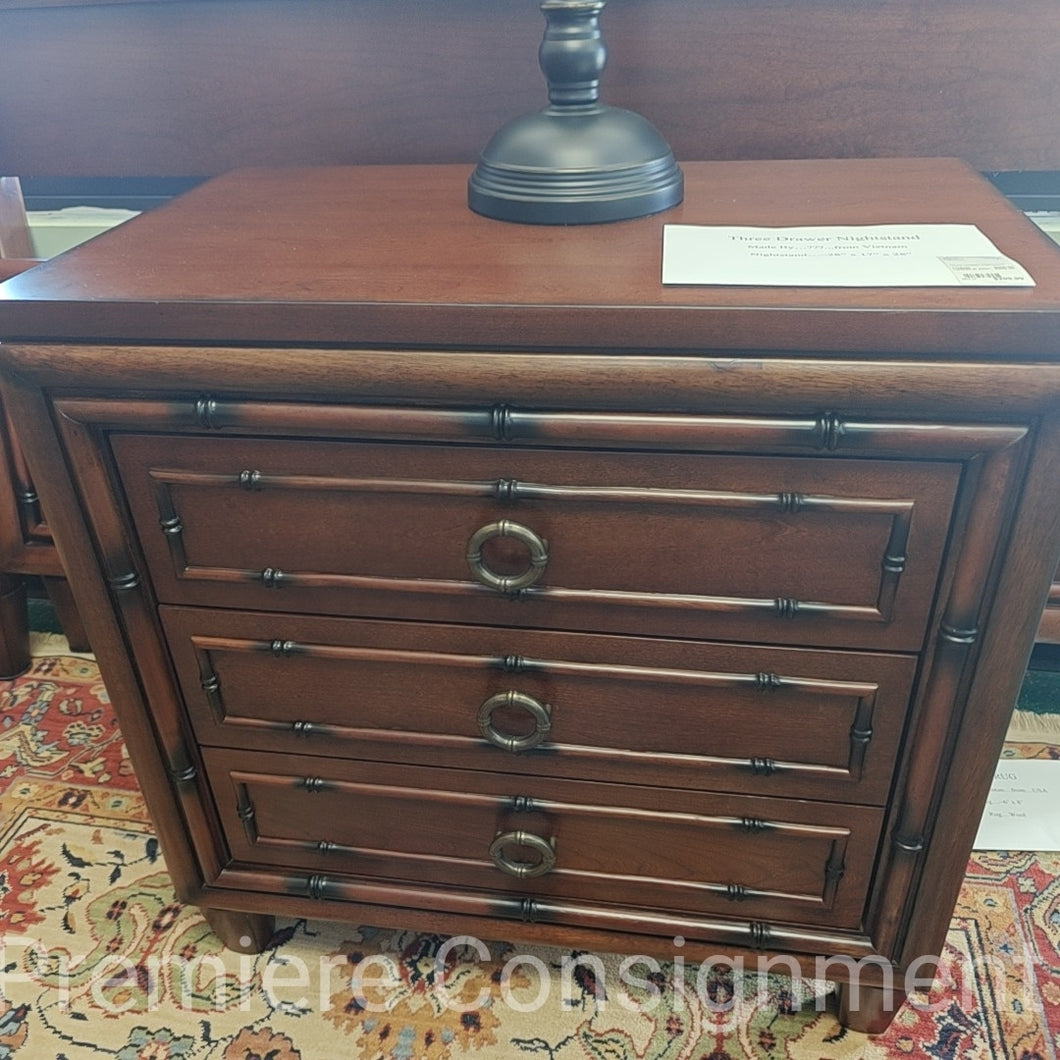 Three Drawer Nightstand