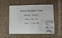 Load image into Gallery viewer, Power Recliner Chair...by Haverty&#39;s
