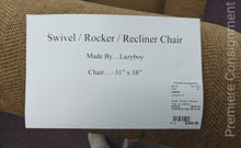 Load image into Gallery viewer, Swivel / Rocker / Recliner Chair...by Lazyboy
