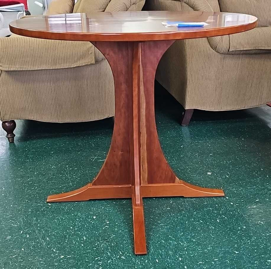 Hand Made Cherry Accent Table