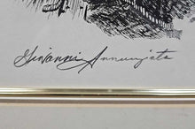 Load image into Gallery viewer, Framed Lithograph &quot;Betty Chree&quot;...by Annunziata
