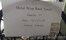 Load image into Gallery viewer, Metal Wine Rack
