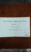 Load image into Gallery viewer, Set of Three Barstools
