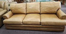 Load image into Gallery viewer, Three Cushion Leather Sofa...by Laurent Leather
