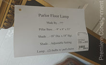 Load image into Gallery viewer, Tapered Pillar Floor Lamp
