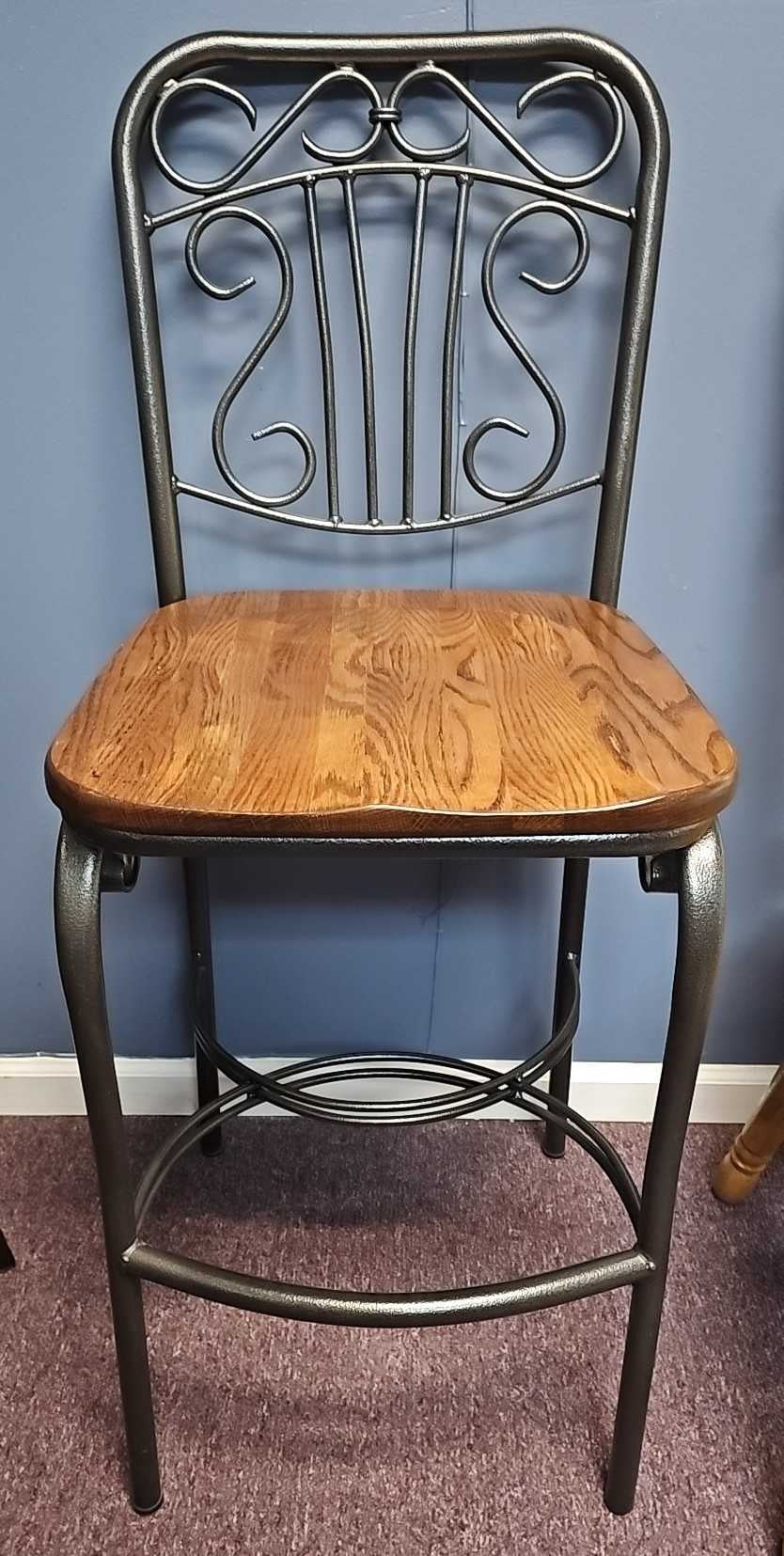 Set of Four Stationary Barstools