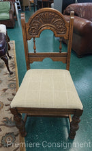 Load image into Gallery viewer, &quot;Jacobean&quot; Dining Table w/ Six Chairs
