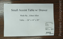 Load image into Gallery viewer, Small Foyer Table...by Ethan Allen
