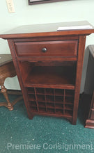 Load image into Gallery viewer, Wine Rack w/ Glass Storage...by Crate &amp; Barrel
