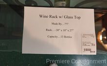 Load image into Gallery viewer, Wrought Iron Wine Rack
