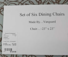 Load image into Gallery viewer, Dining Chair...by Vanguard
