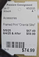 Load image into Gallery viewer, Framed Print &quot;Oriental Silks&quot;

