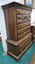 Load image into Gallery viewer, Large Vintage Six Drawer Chest of Drawers
