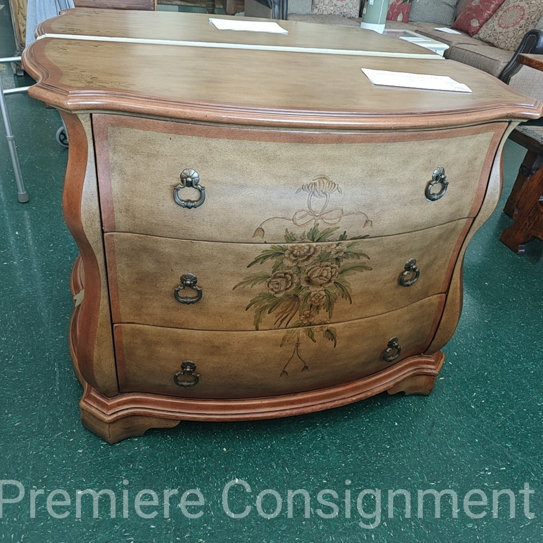 Decorative Three Drawer Chest – Premiere Consignment