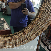 Load image into Gallery viewer, Wicker Framed Wall Mirror...by Pottery Barn
