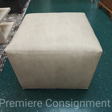 Load image into Gallery viewer, Large Coffee Table w/ 2  Leather Ottoman Cubes...by Hickory White
