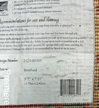 Load image into Gallery viewer, English Manor 8 X 6  Wool Area Rug...by Karastan
