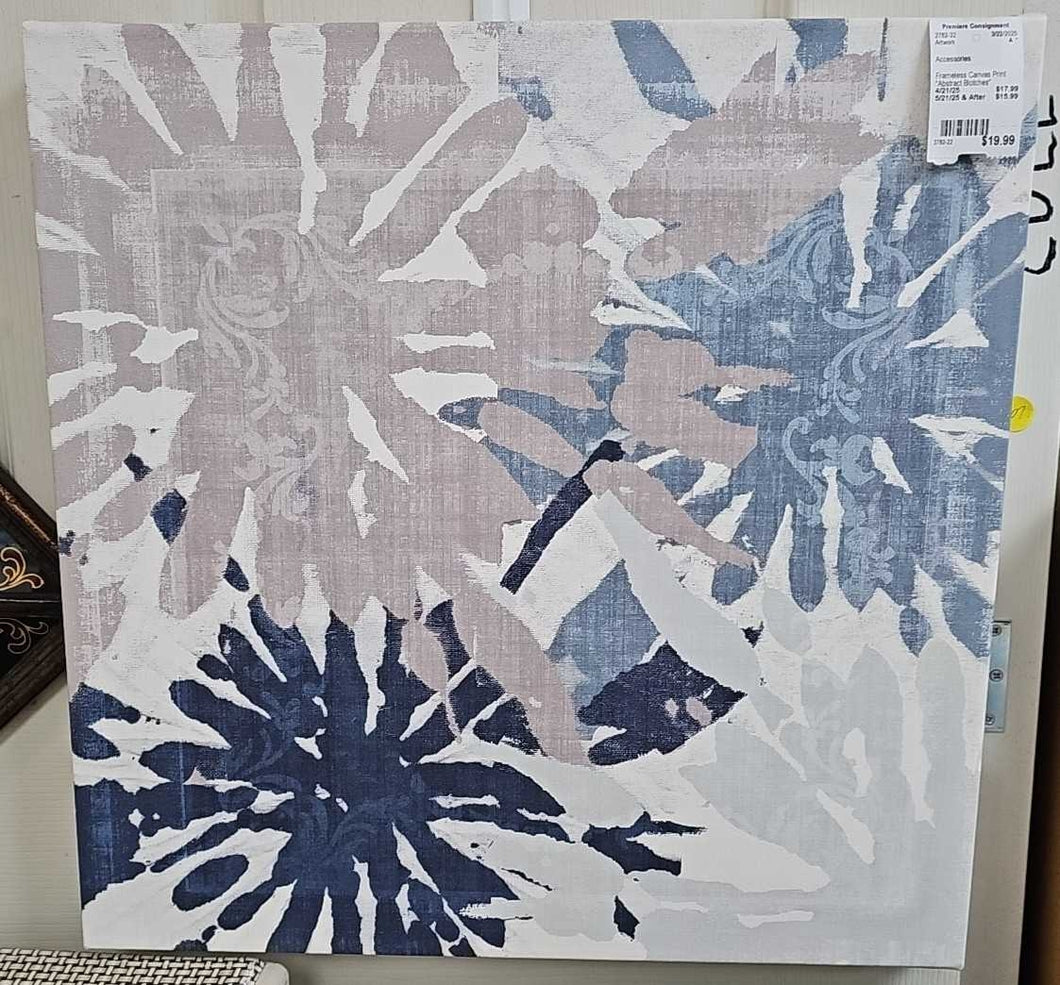 Frameless Canvas Print 
