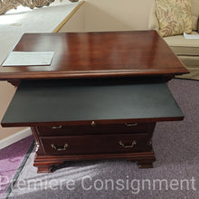Load image into Gallery viewer, Three Drawer Bedside Chest w/Shelf
