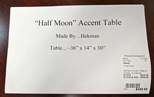 Load image into Gallery viewer, Half Moon Accent Table...by Hekman
