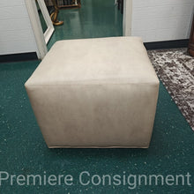 Load image into Gallery viewer, Large Coffee Table w/ 2  Leather Ottoman Cubes...by Hickory White
