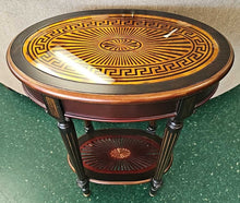Load image into Gallery viewer, Decorative Oval Accent Table
