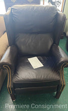 Load image into Gallery viewer, &quot;Hi-Leg&quot; Leather Recliner Chair
