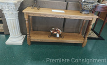 Load image into Gallery viewer, Oak Foyer / Sofa Table
