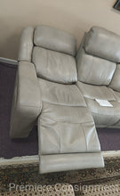 Load image into Gallery viewer, Leather Power Recliner Sofa...by Haverty's
