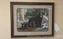 Load image into Gallery viewer, Framed Print &quot;Black Bears&quot;...by Kevin Daniel
