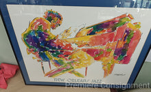 Load image into Gallery viewer, Framed Jazz Print signed Micheal Smiroldo
