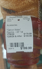 Load image into Gallery viewer, "Garcon Waiter" Figurine
