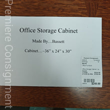 Load image into Gallery viewer, Office Storage Cabinet...by Bassett
