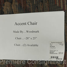 Load image into Gallery viewer, Accent Chair...by Woodmark
