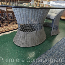 Load image into Gallery viewer, Five Piece Wicker Dinette Set
