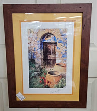 Load image into Gallery viewer, Framed Print &quot;Garden Wall / Door&quot;

