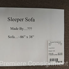 Load image into Gallery viewer, Sleeper Sofa
