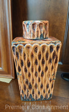 Load image into Gallery viewer, Set of Two Decorative Ceramic Jugs w/ Lid...by Uttermost
