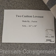 Load image into Gallery viewer, Loveseat...by Fusion
