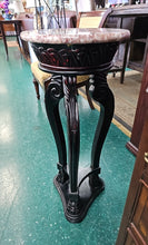 Load image into Gallery viewer, Marble Top Pedestal Display Stand
