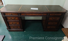 Load image into Gallery viewer, Leather Top Credenza Desk...by Ambella
