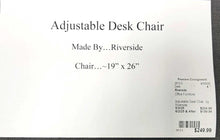 Load image into Gallery viewer, Adjustable Desk Chair...by Riverside
