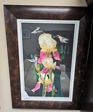 Load image into Gallery viewer, Framed Photo &quot;Hummingbirds w/ Yellow Flowers&quot;...by Dan Williams
